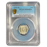 1929-D Mercury Dime MS-66 PCGS (FB)