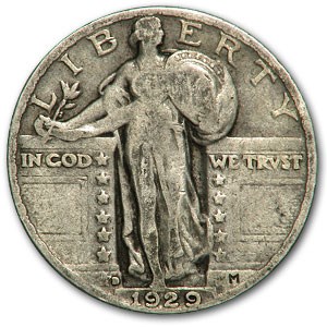 1929-D Standing Liberty Quarter Fine