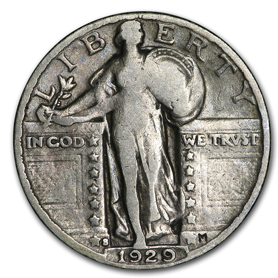 1929-D Standing Liberty Quarter Good/VG 1929-D Standing Liberty Quarter Good/VG