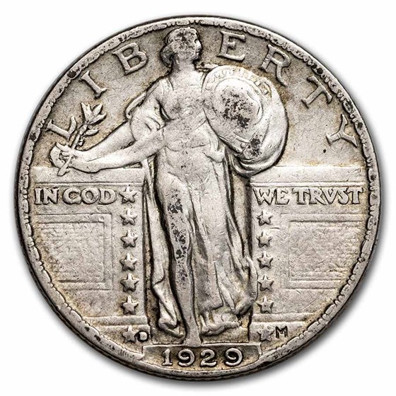1929-D Standing Liberty Quarter VF 1929-D Standing Liberty Quarter VF
