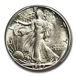 1929-D Walking Liberty Half Dollar AU-58 CACG