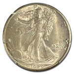 1929-D Walking Liberty Half Dollar MS-64 PCGS