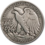 1929-D Walking Liberty Half Dollar VF
