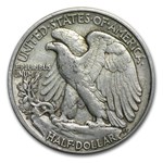 1929-D Walking Liberty Half Dollar XF