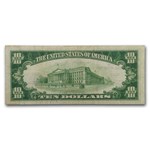 1929 (E-Richmond) $10 Brown Seal FRBN VF (Fr#1860-E)