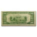 1929 (E-Richmond) $20 Brown Seal FRBN VF (Fr#1870-E)