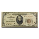 1929 (F-Atlanta) $20 Brown Seal FRBN VF (Fr#1870-F) Details