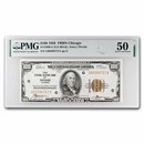 1929 (G-Chicago) $100 Brown Seal FRBN AU-50 PMG (Fr#1890-G)