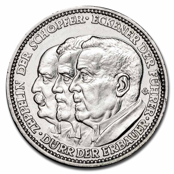 1929 Germany Silver Medal Weimar Republic BU 1929 Germany Silver Medal Weimar Republic BU