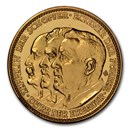 1929 Germany Weimar Republic Gold Medal PF-67 NGC (CAMEO) 1929 Germany Weimar Republic Gold Medal PF-67 NGC (CAMEO)