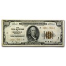 1929 (I-Minneapolis) $100 Brown Seal FRBN VF (Fr#1890-I)