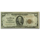 1929 (I-Minneapolis) $100 Brown Seal FRBN XF (Fr#1890-I)