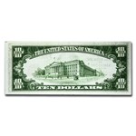 1929 (J-Kansas City) $10 Brown Seal FRBN CU (Fr#1860-J)