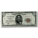 1929 (J-Kansas City) $5.00 Brown Seal FRBN XF (Fr#1850-J)