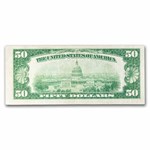 1929 (J-Kansas City) $50 Brown Seal FRBN Fine (Fr#1880-J)