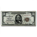 1929 (J-Kansas City) $50 Brown Seal FRBN VF (Fr#1880-J)