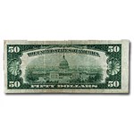 1929 (J-Kansas City) $50 Brown Seal FRBN VF (Fr#1880-J)