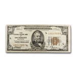 1929 (L-San Francisco) $50 Brown Seal FRBN VF (Fr#1880-L)