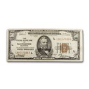 1929 (L-San Francisco) $50 Brown Seal FRBN VF (Fr#1880-L)