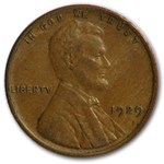 1929 Lincoln Cent AU