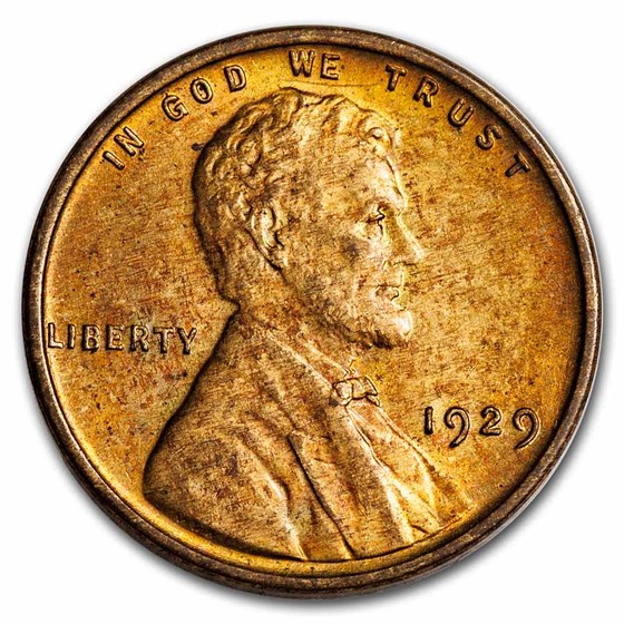 1929 Lincoln Cent BU (Red/Brown) 1929 Lincoln Cent BU (Red/Brown)