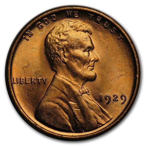 1929 Lincoln Cent BU (Red) 1929 Lincoln Cent BU (Red)