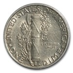1929 Mercury Dime AU