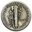 1929 Mercury Dime Good/VF