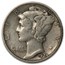 1929 Mercury Dime XF