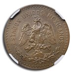 1929-Mo Mexico 5 Centavos MS-62 NGC (Brown)