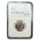 1929-S Buffalo Nickel MS-67 NGC