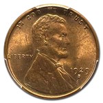1929-S Lincoln Cent MS-64 PCGS (Red)