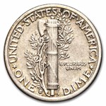 1929-S Mercury Dime AU