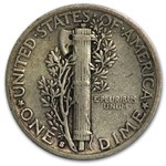 1929-S Mercury Dime VF
