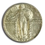 1929-S Standing Liberty Quarter AU-53 PCGS