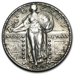 1929 Standing Liberty Quarter AU