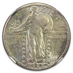 1929 Standing Liberty Quarter MS-64 NGC