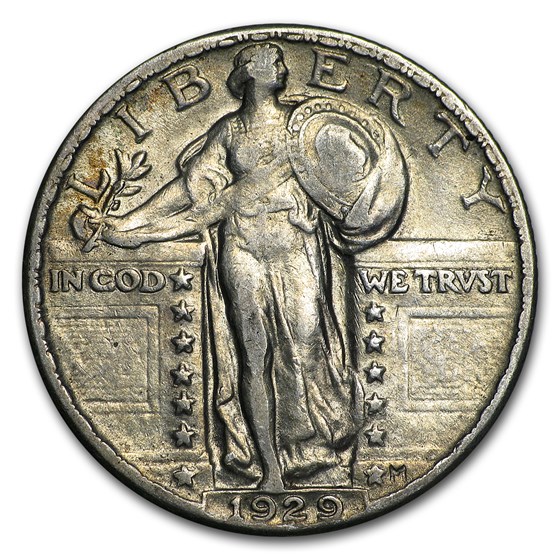 1929 Standing Liberty Quarter XF 1929 Standing Liberty Quarter XF