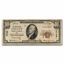 1929 Type 1 $10 Columbus, Ohio Fine (Fr#1801-1) CH#7745