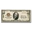 1929 Type 1 $10 Guttenberg, NJ VF-35 PMG (Fr#1801-1) Error Note