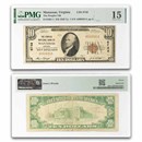 1929 Type 1 $10 Manassas, Virginia F-15 PMG (Fr#1801-1) CH#6748