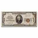 1929 Type 1 $20 Tuckahoe, NY Fine (Fr#1802-1) CH#10525