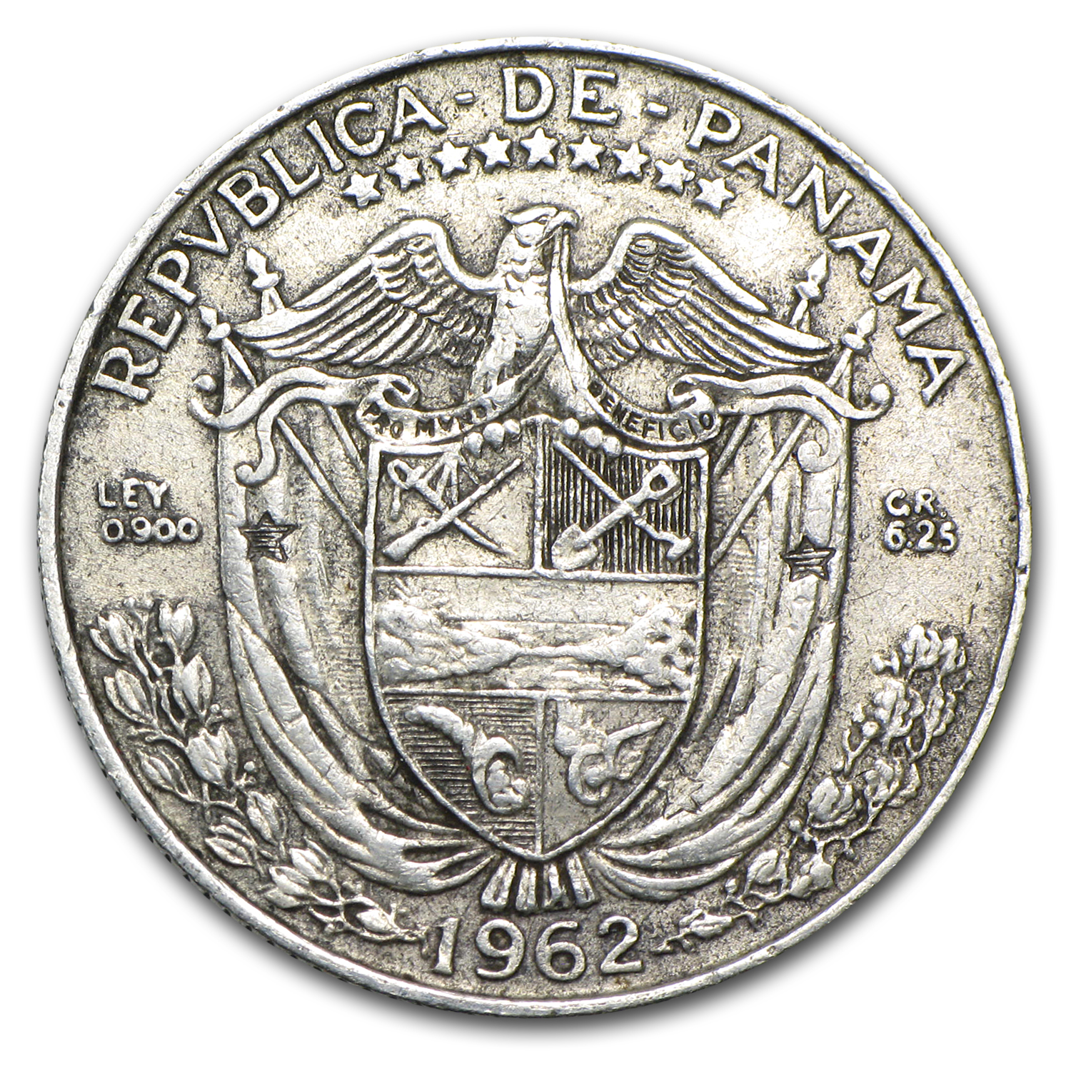 バルバロスページ Buy 1930-1962 Panama Silver 1/4 Balboa Average Circ | APMEX