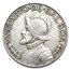 1930-1962 Panama Silver 1/4 Balboa Avg Circ