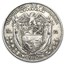 1930-1962 Panama Silver 1/4 Balboa Avg Circ