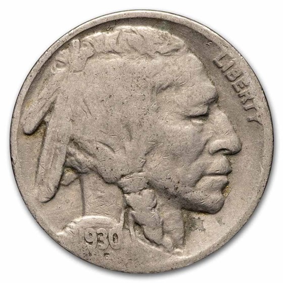 1930 Buffalo Nickel Good+ 1930 Buffalo Nickel Good+