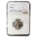 1930 Buffalo Nickel MS-67 NGC
