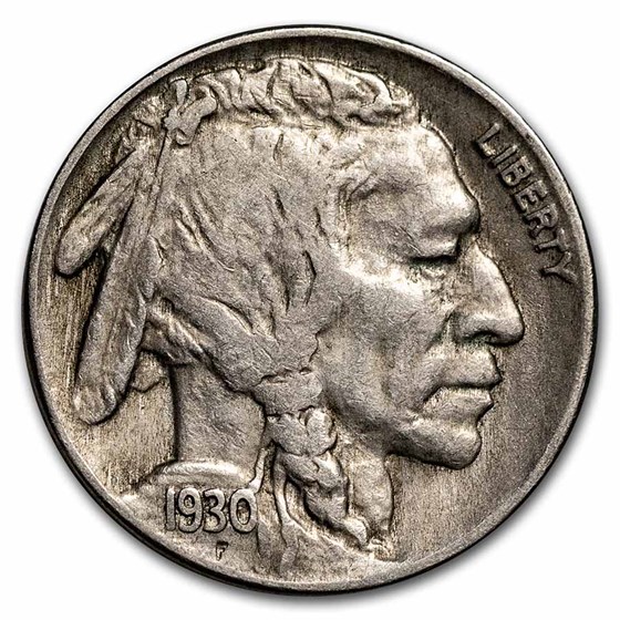 1930 Buffalo Nickel XF 1930 Buffalo Nickel XF