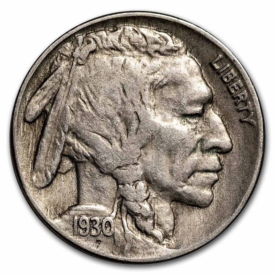 1930 Buffalo Nickel XF