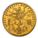 1930 Czechoslovakia Gold 5 Ducats MS-64 NGC